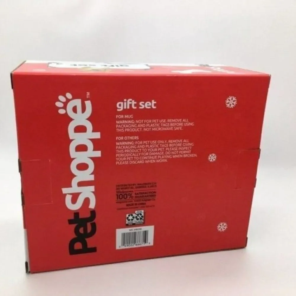 Pet Shoppe Holiday Dog Gift Set New